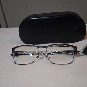 NWT Ray-Ban RB8416 Rxable Eyeglass Frames Black & Silver
